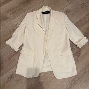 Zara Cream Blazer for Women